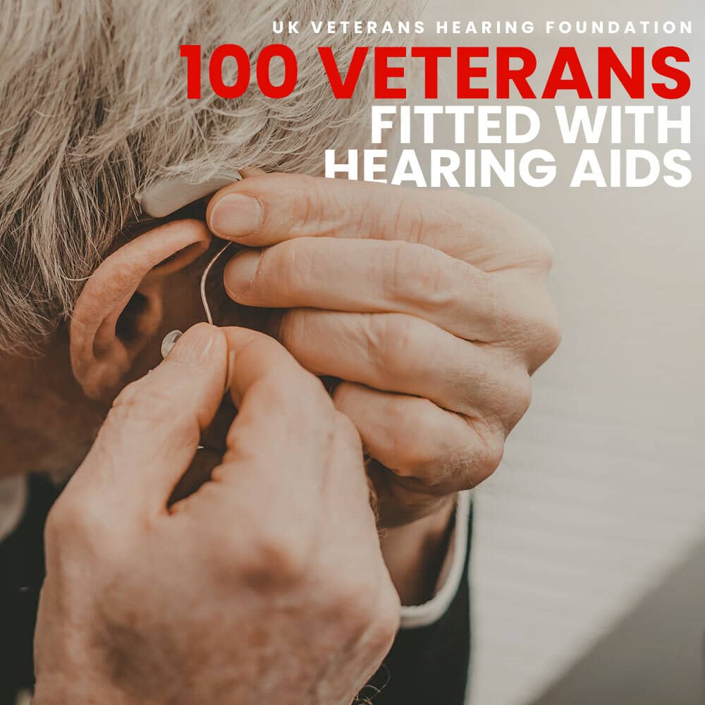 You are currently viewing Celebrating 100 Veterans Supported with Hearing Aids
