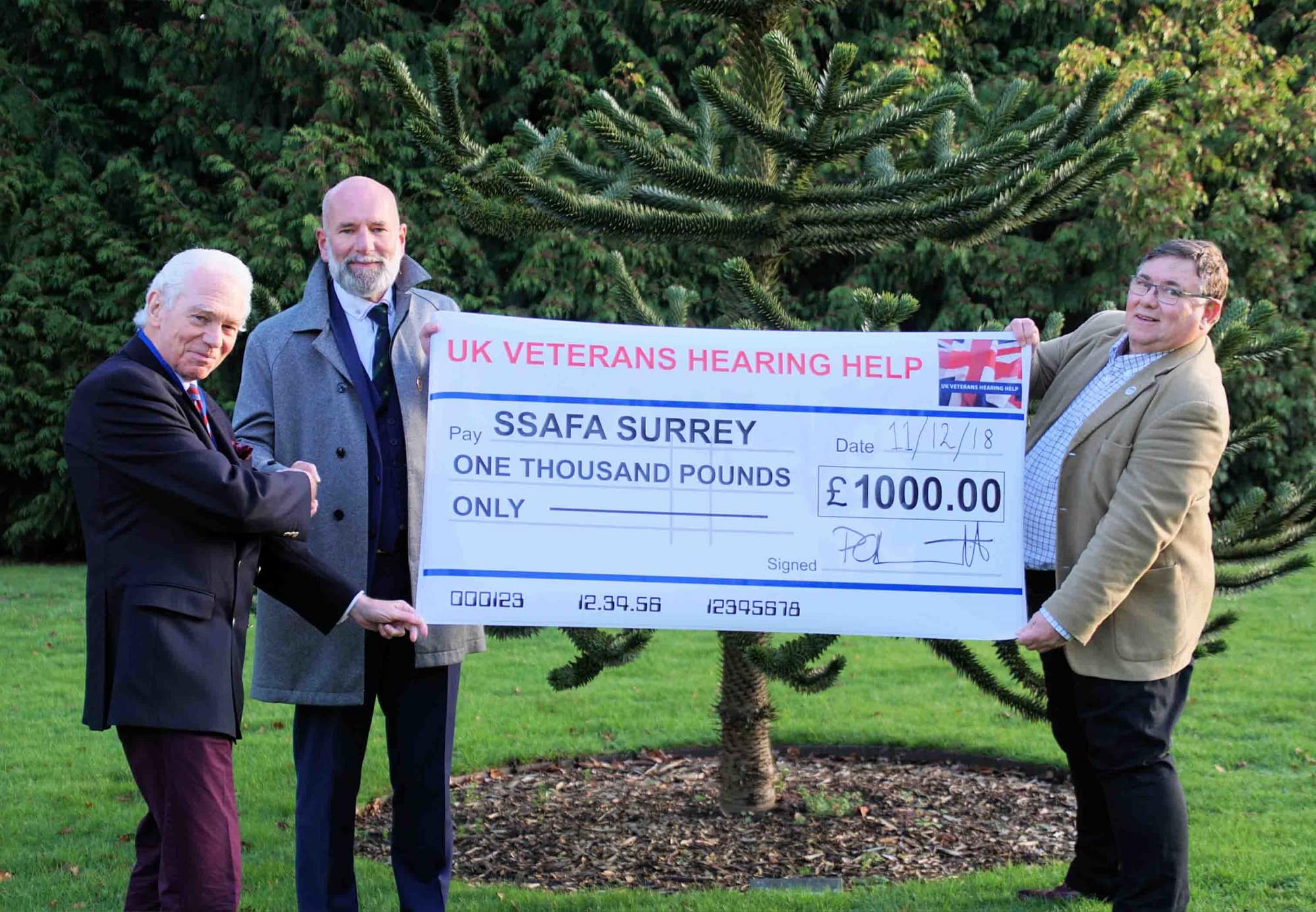 You are currently viewing £1,000 Donation to SSAFA by UKVHH